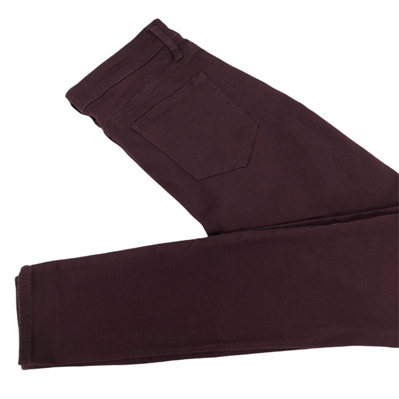 Buffalo David Bitton Maroon Jegging Jeans Sz 6/28 - Picture 2 of 7